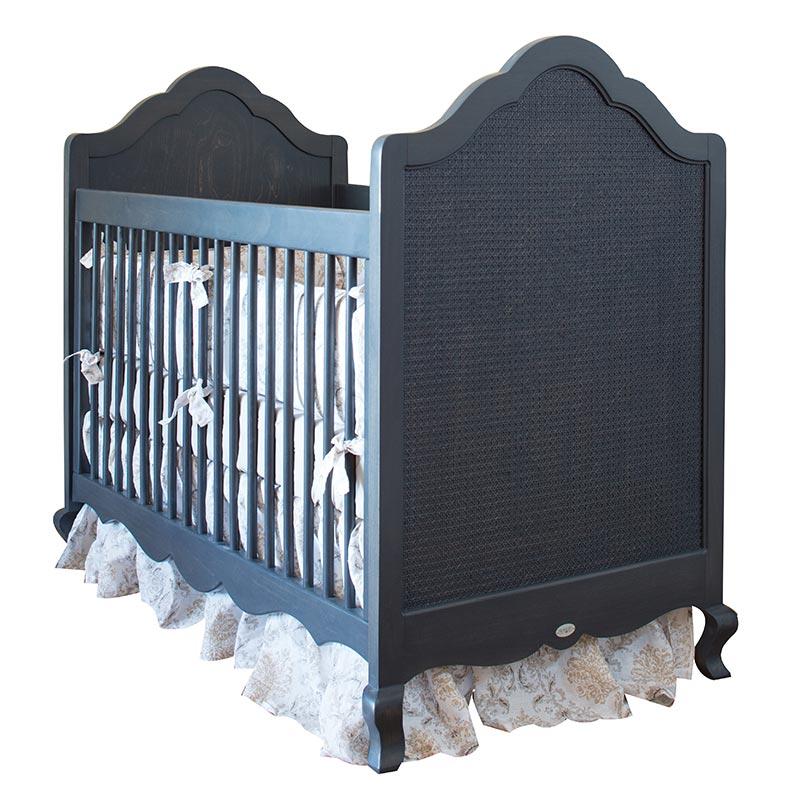 Hilary Crib With Caning Newport Cottages Baby Kids Furniture