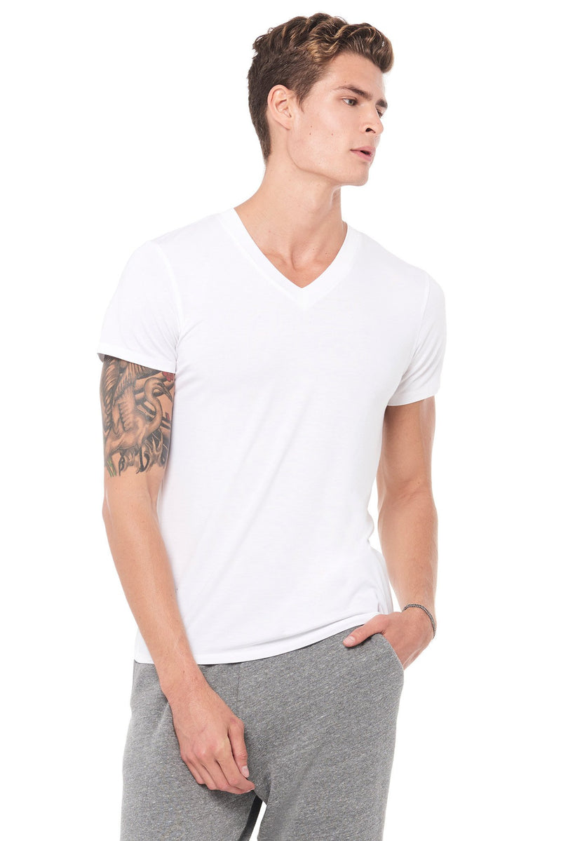 Men's Modal Classic V-Neck Tee – Mika Jaymes