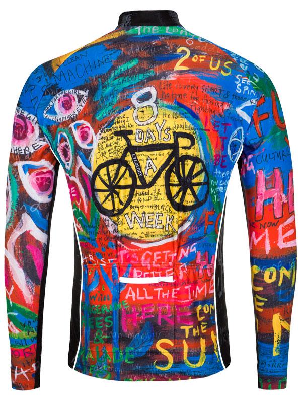 Vintage Long Sleeve Cycling Jersey for Men – OS Cycling Store