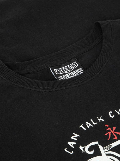 Can Talk Bikes Forever Mens Black Cycling T-Shirt | Cycology USA