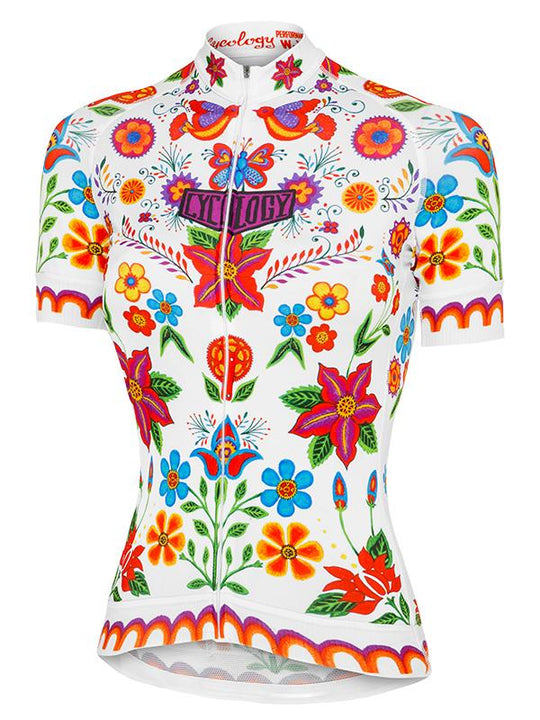 SunHeart Frida Kahlo Collage Folk Art Sports Rashguard Smalll-3X