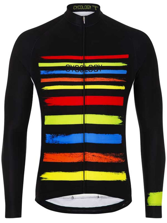 San Francisco Long Sleeve Cycling Jersey for Men D02260520_22 / 4XL