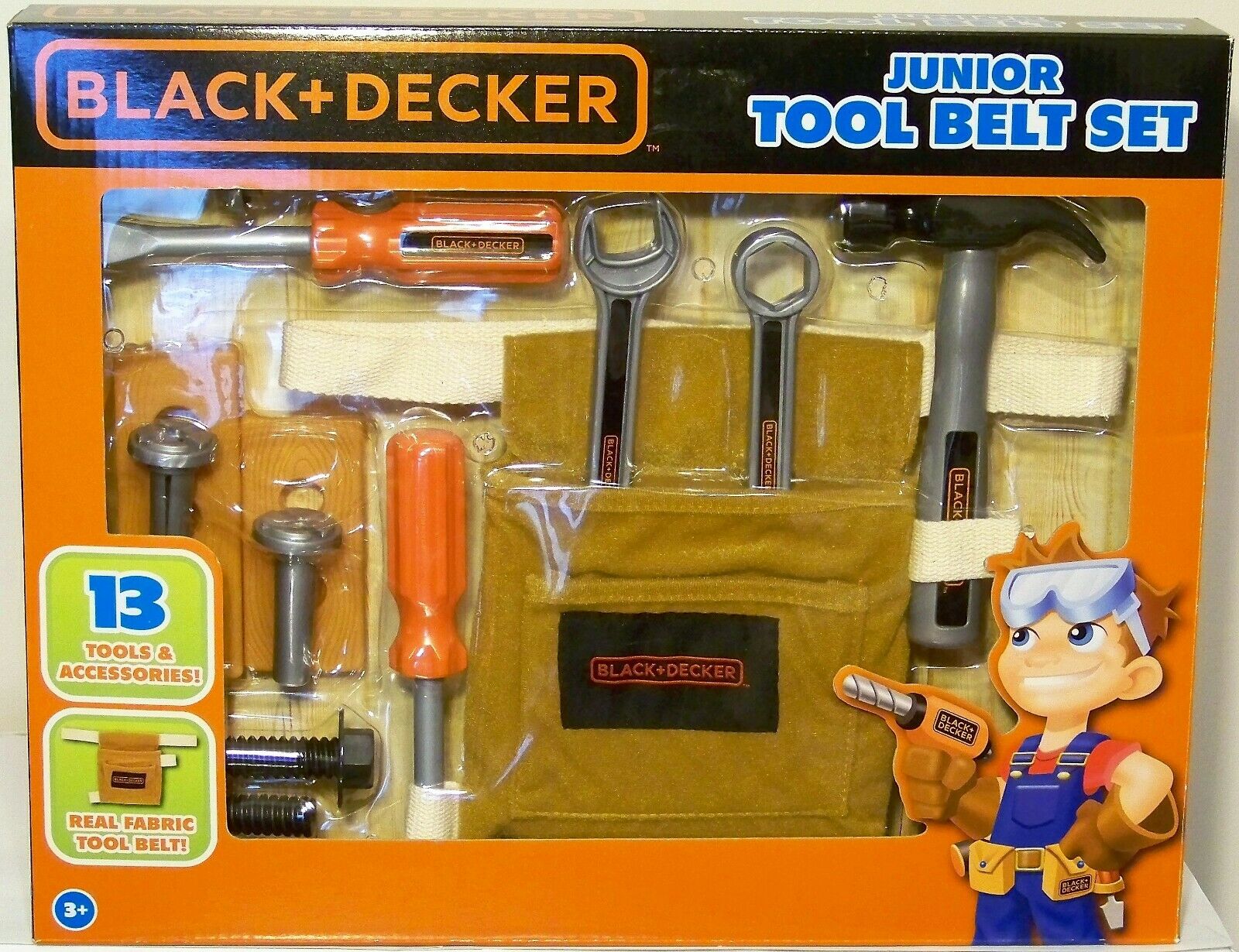 black & decker junior tool belt set