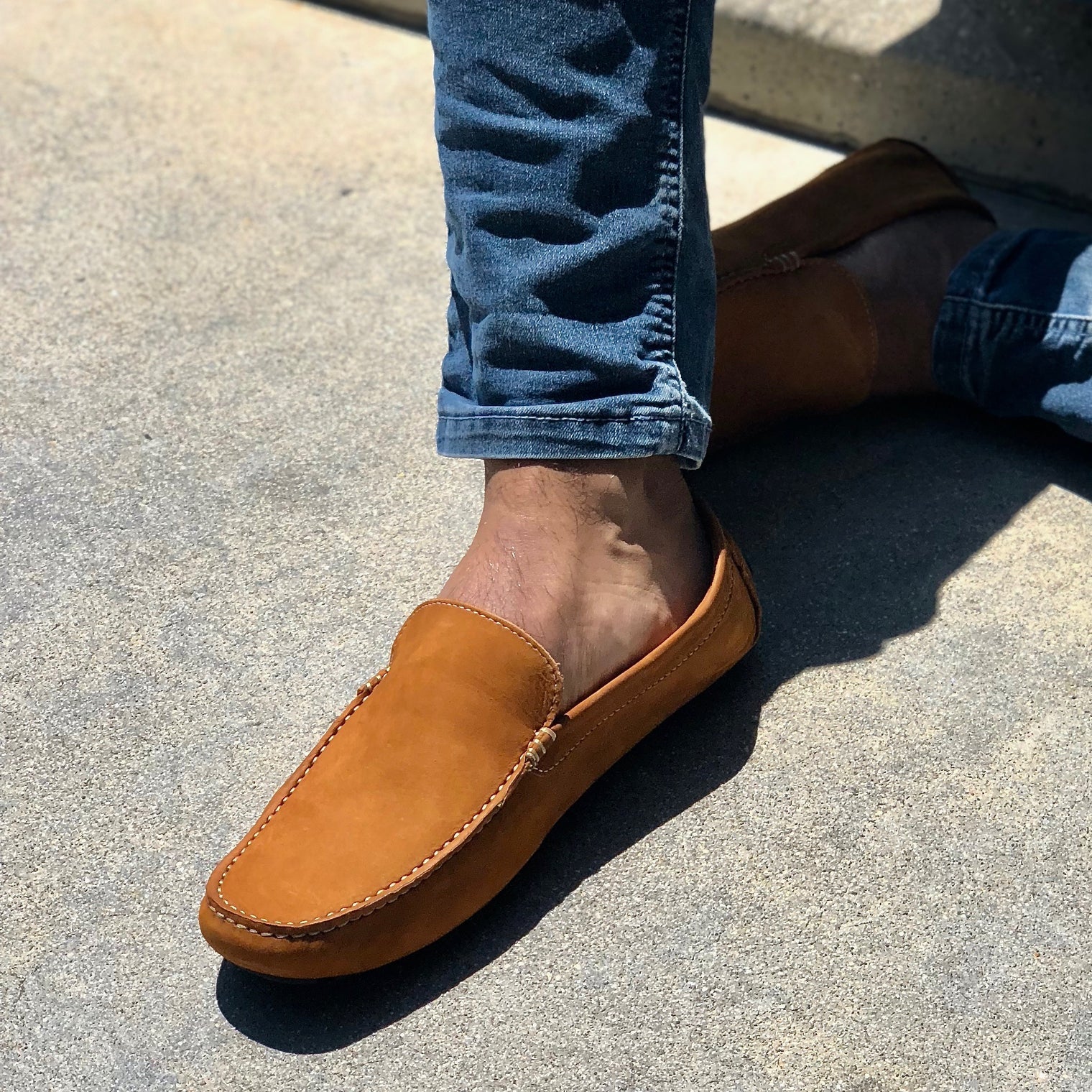 men's leather moccasins for sale