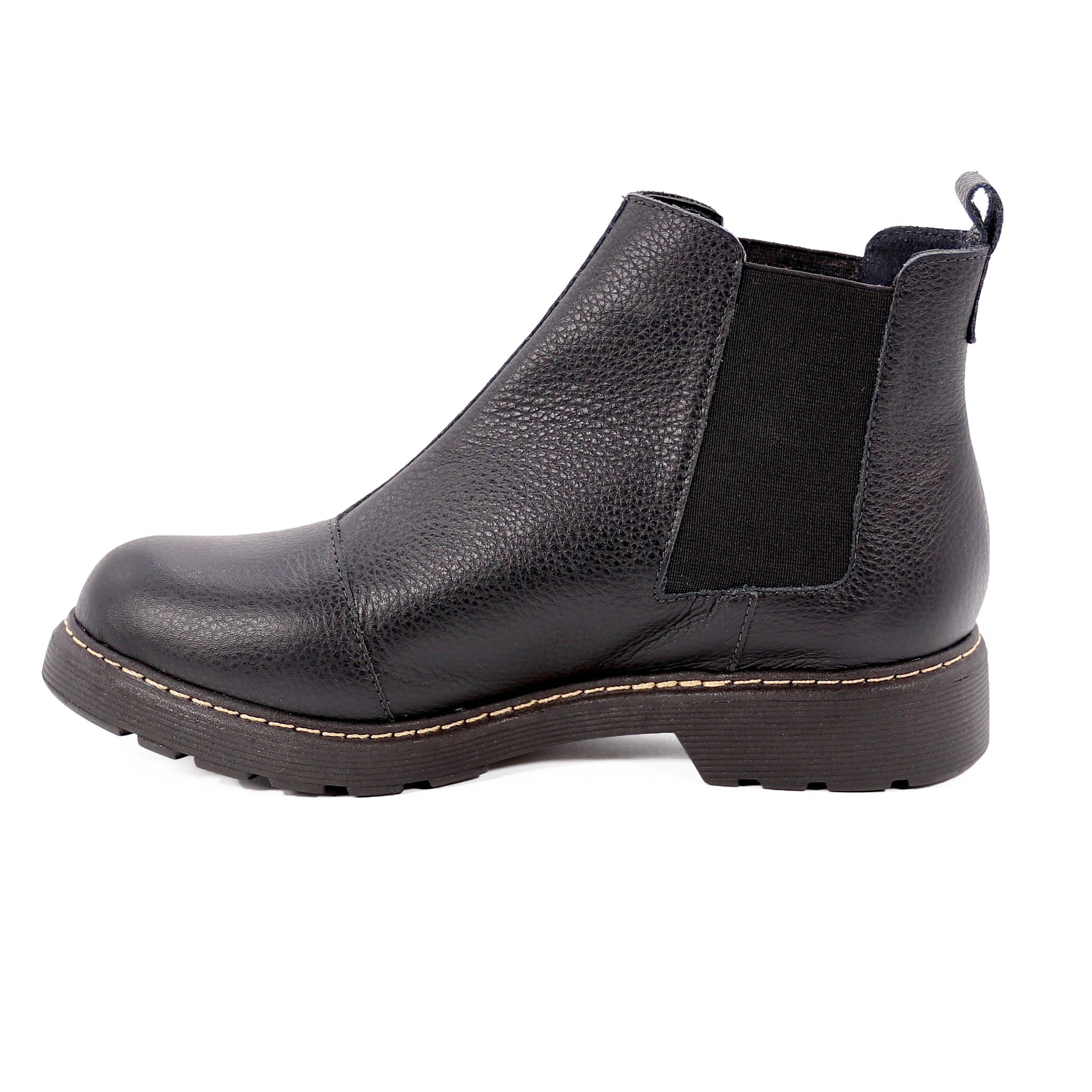 comfortable black chelsea boots