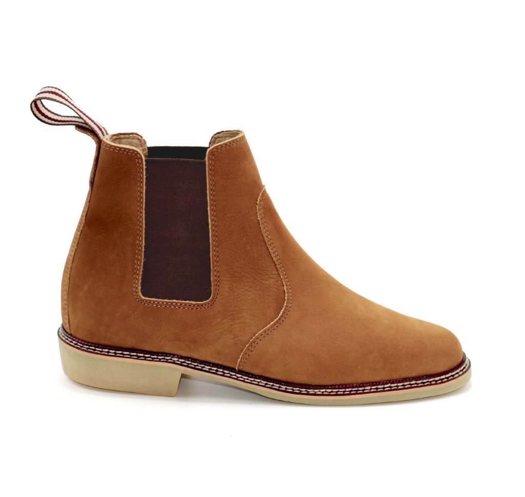 Men's Chelsea Boots, Light Brown - De Wulf®