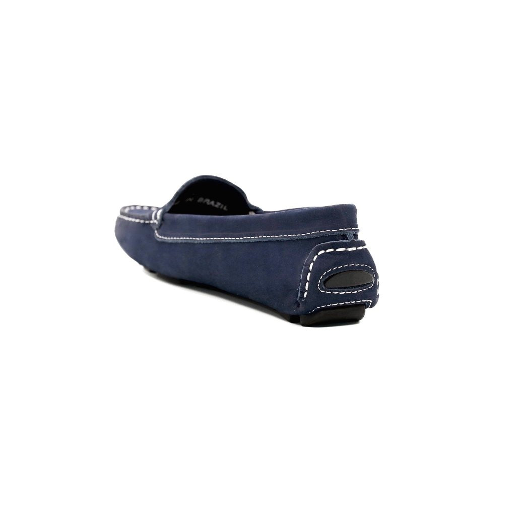women's navy loafers shoes