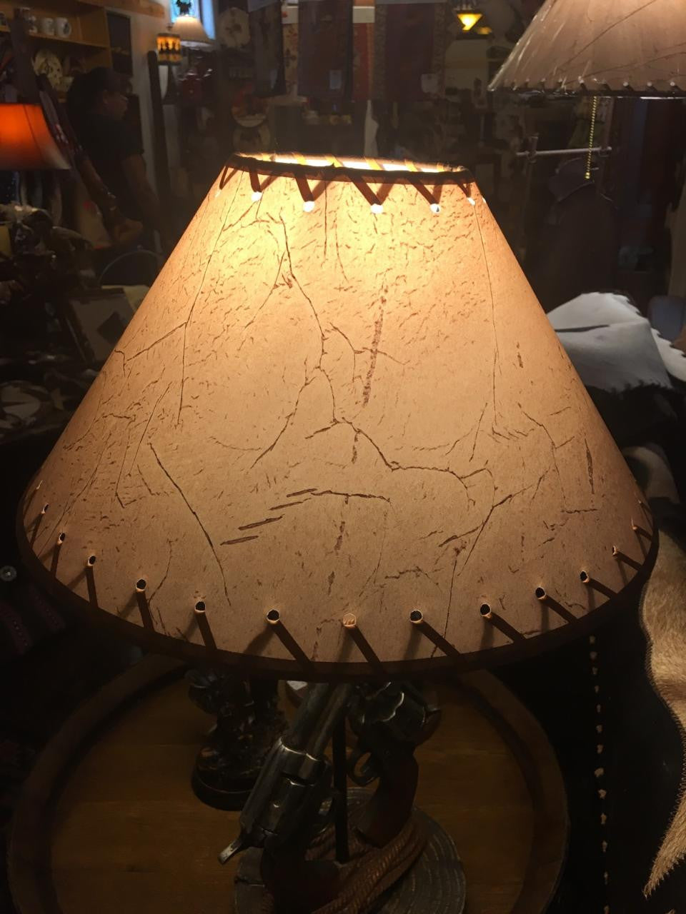 Western Lamp Shade PF0015 Wild West Living