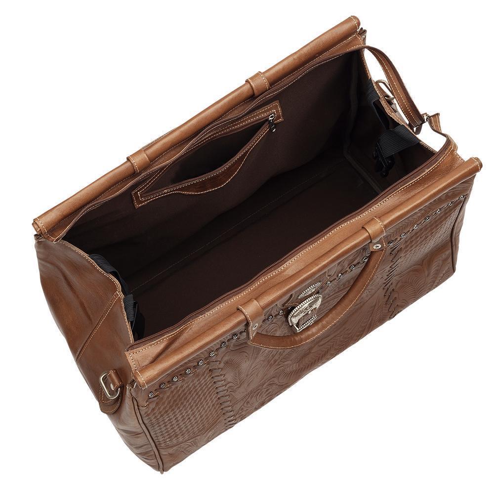 &quot;Retro Romance&quot; Western Leather Duffel Bag - Choose From 3 Colors! – Wild West Living