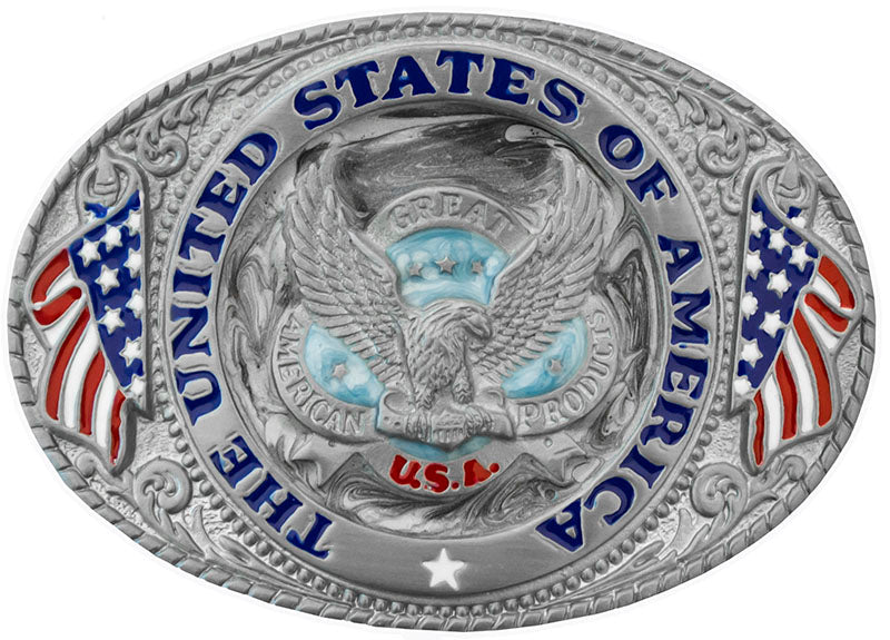 United States Of America Belt Buckle – Wild West Living