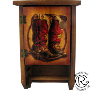 cowboy boot holder