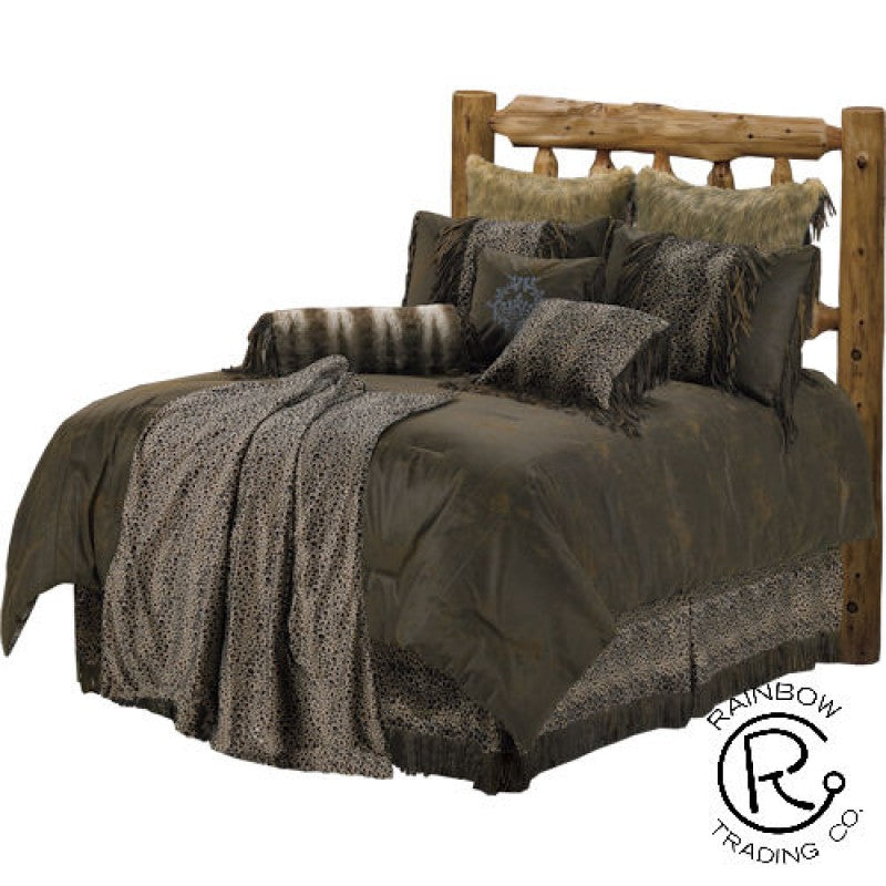 "Leopard" Western 5-Piece Bedding Set - Super Queen BA9100 ...