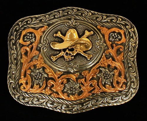 vendor-unknown Western Initial Belt Buckle | Wild West Living J