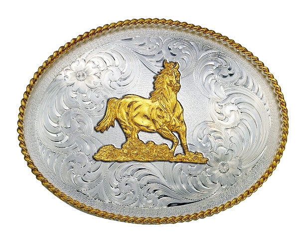 western horse belt buckles