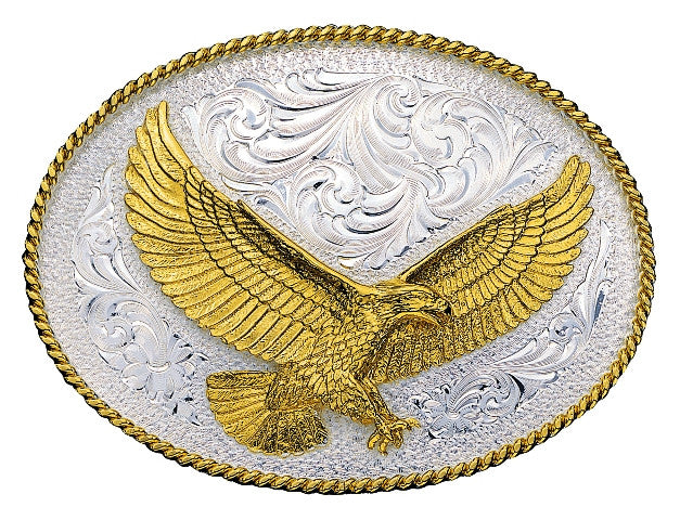 belt buckle eagle