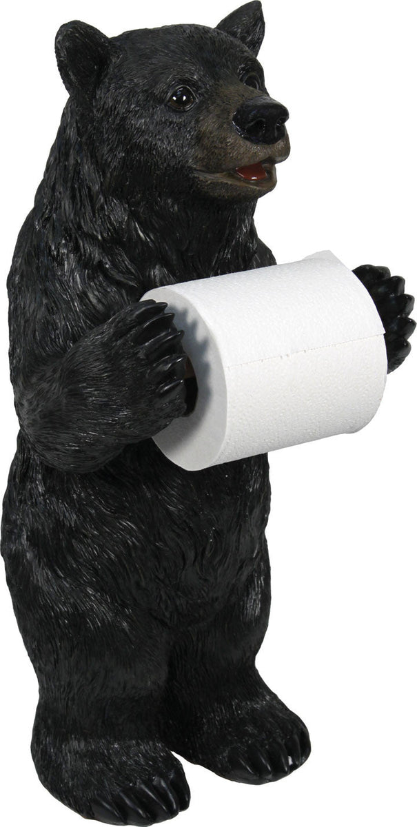 Bear Standing Toilet Paper Holder 802 - Wild West Living