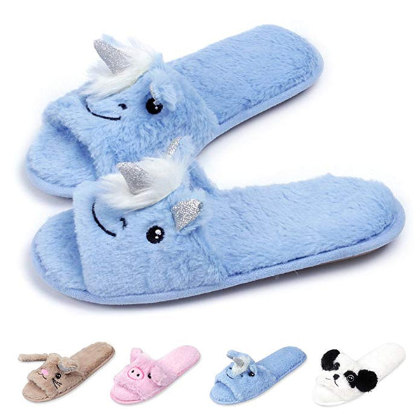 unicorn slippers size 2