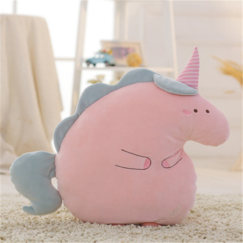 chubby unicorn plush