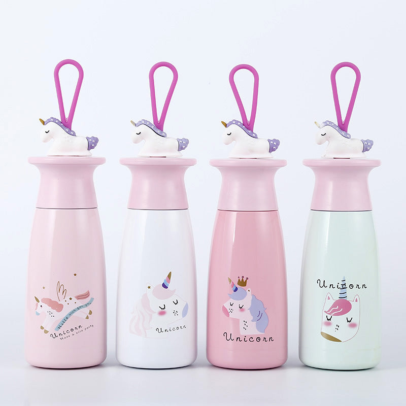 unicorn water bottle kids