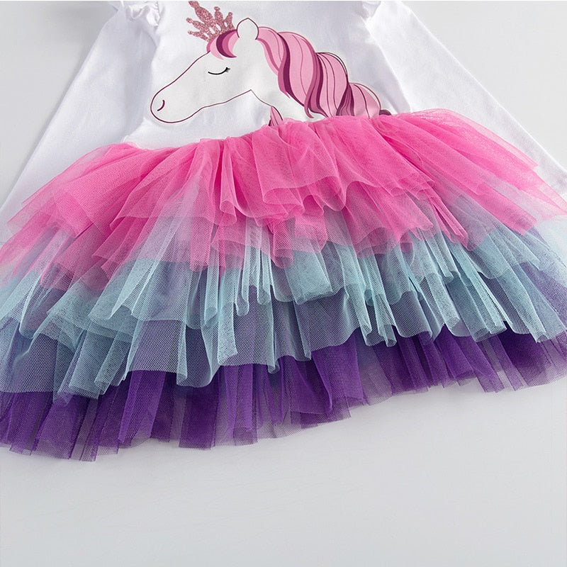 unicorn color tutu