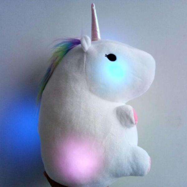 light up stuffed unicorn