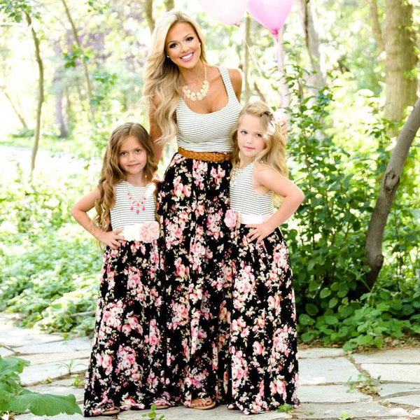 Floral Mom & Daughter Matching Dress - Well Pick