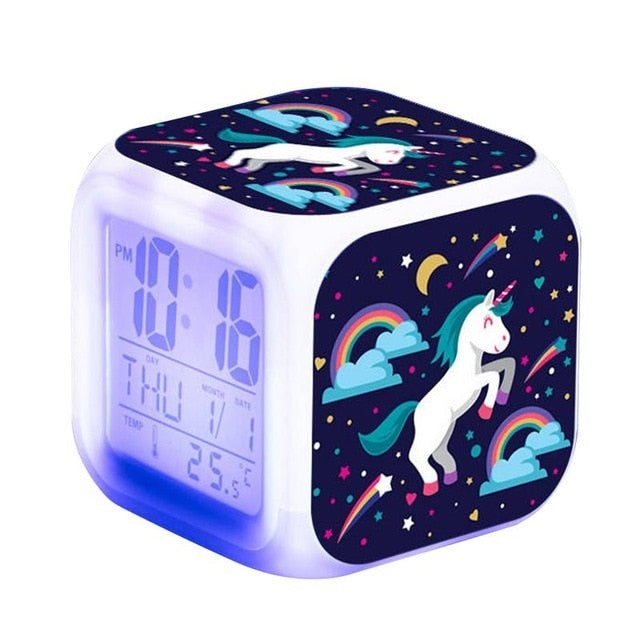 pottery barn unicorn alarm clock