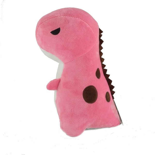 pink dinosaur plush