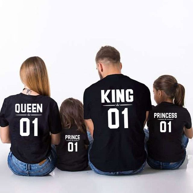 King Queen Family T Shirt Well Pick