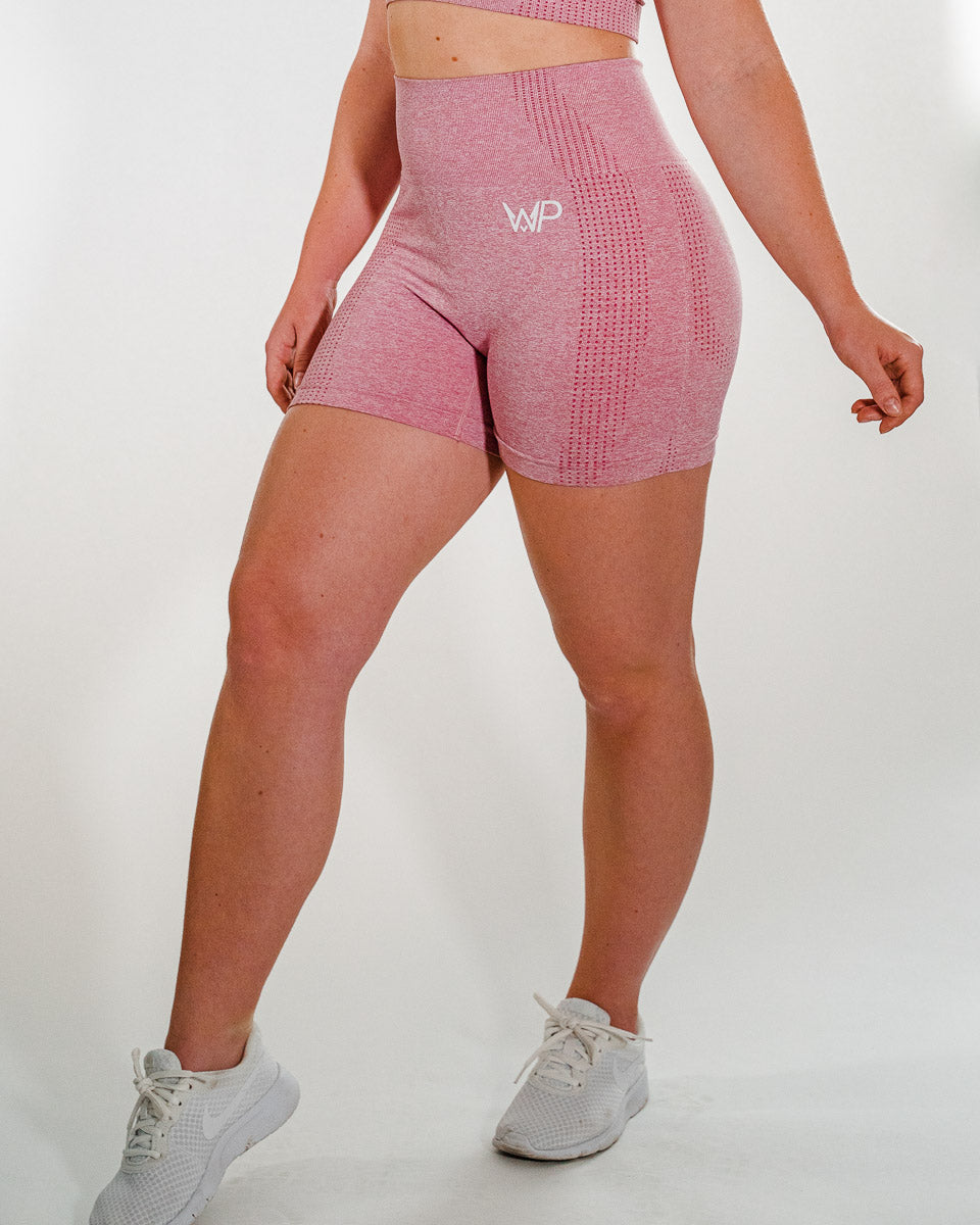 Power Seamless Shorts | Pink - WildPurpose product image