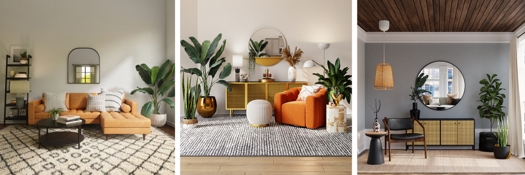 Designing with Houseplants: 6 Top Tips for Styling a Living Room