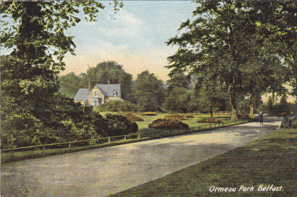 ORMEAU PARK, BELFAST - PRE 1918 POSTCARD (ref 5691/17)