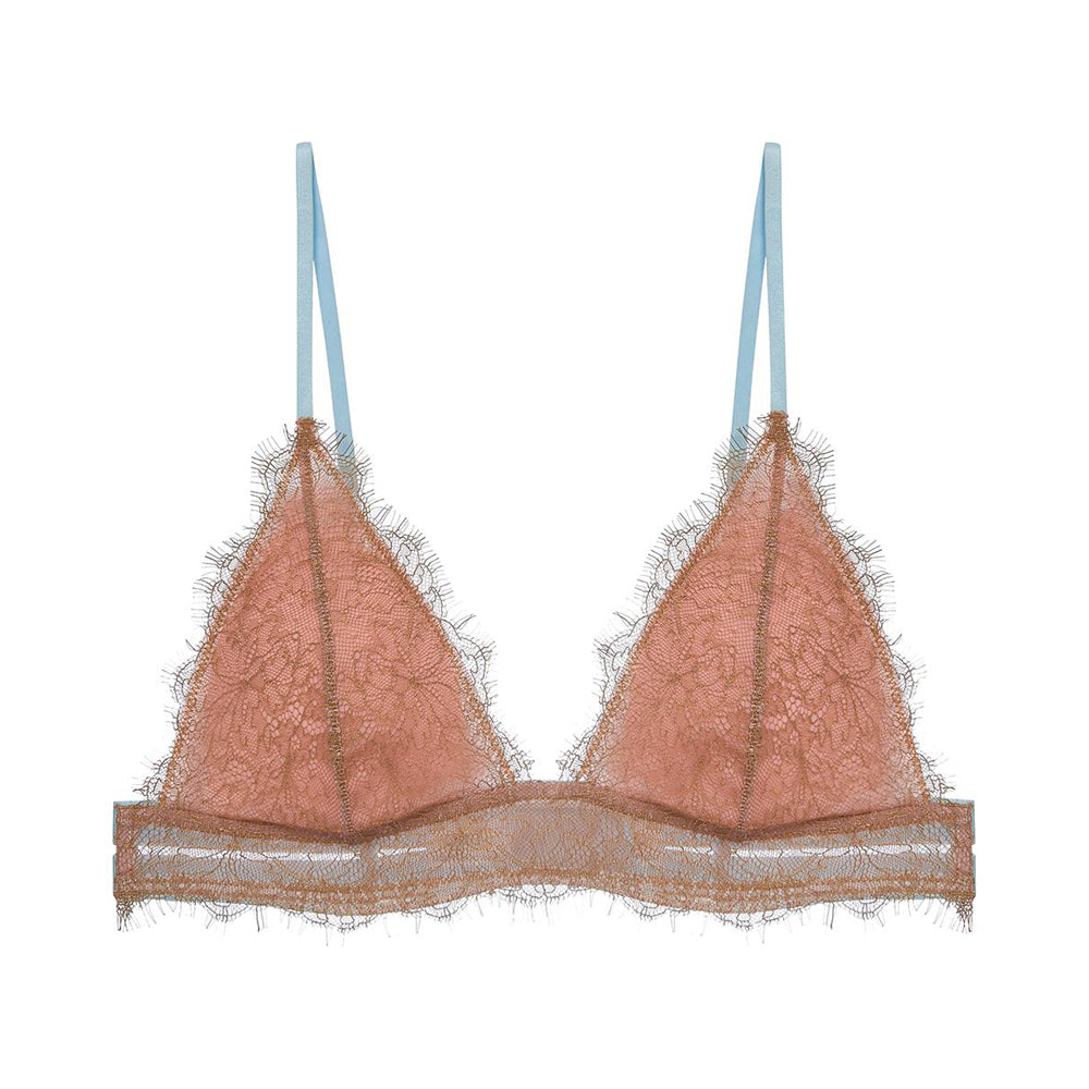 padded triangle bra