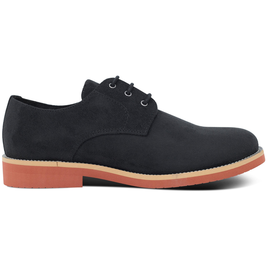 Aponi Black Vegan Shoes Lace-up Unisex 