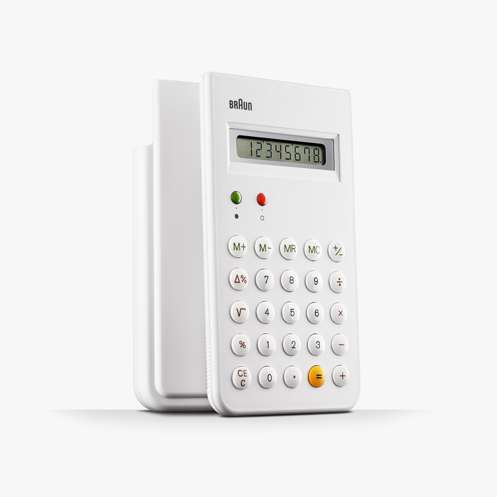 Dieter Rams – Braun Calculator – COUNTER-PRINT