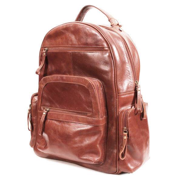 sam's club leather backpack