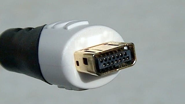 Mini VGA cable designed for use in smaller devices.