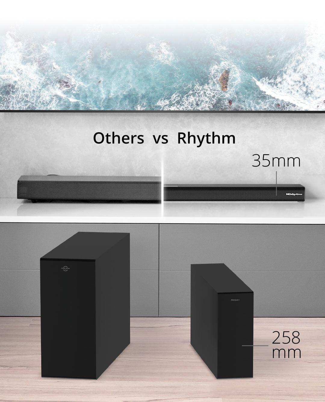 prism rhythm soundbar