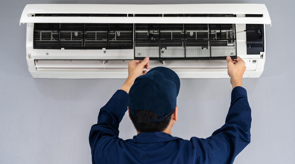 The PRISM+ Aircon maintenance team which can provide on-site service for your PRISM+ Zero aircon