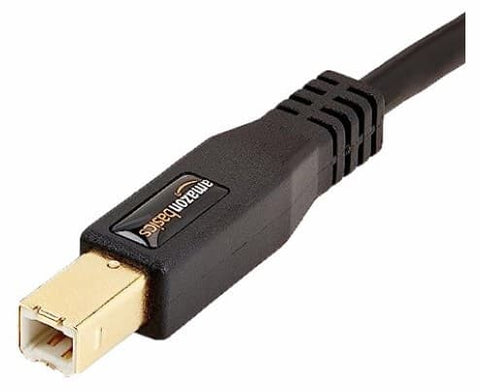 USB-B 2.0 cable connector head