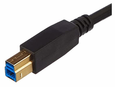 USB-B 3.0 cable connector head