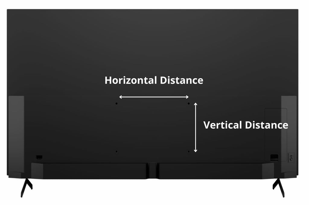 How to measure the VESA specifications of a TV