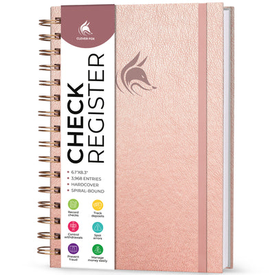 Clever Fox Recipe Book - Make Your Own Family Cookbook & Blank Recipe  Notebook Organizer, Empty Cooking Journal to write in recipes, A5  Hardcover