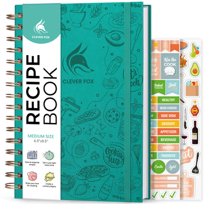 Recipe Book Spiral Large – Clever Fox®