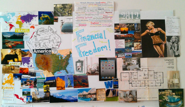 How to Make a Vision Board - Flo and Grace