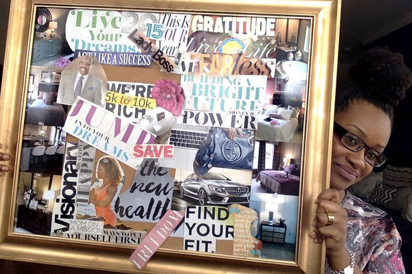 How to make a vision board?, My first vision board!, DIY, Law of  attraction