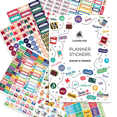 Clever Fox Planner Stickers (Value Pack) – Clever Fox®