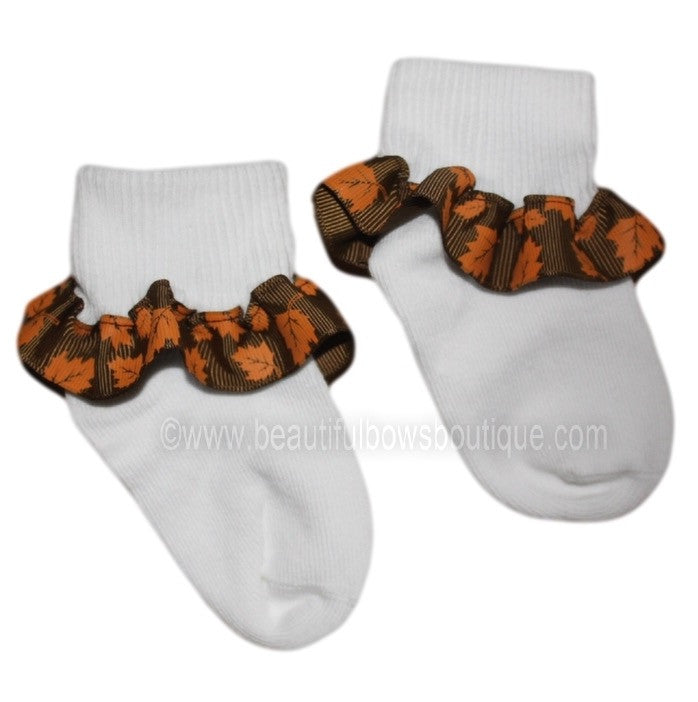 thanksgiving baby socks