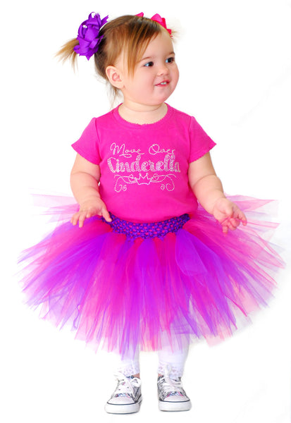 Buy Pink and Purple 1st Birthday Tutu, Toddler Girl Tutu Online at ...