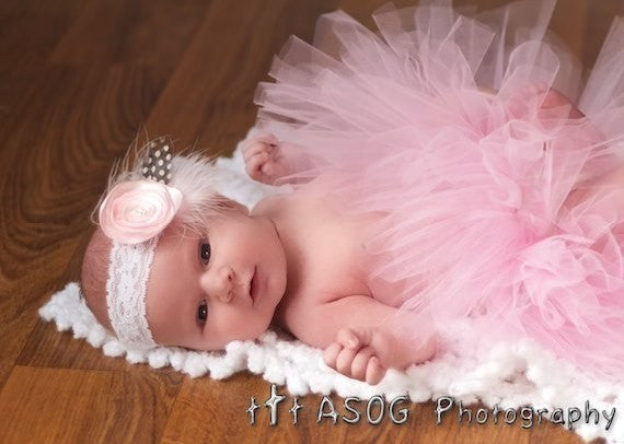 krans Meevoelen Vernietigen Buy Light Pink Newborn Baby Tutu Online at Beautiful Bows Boutique
